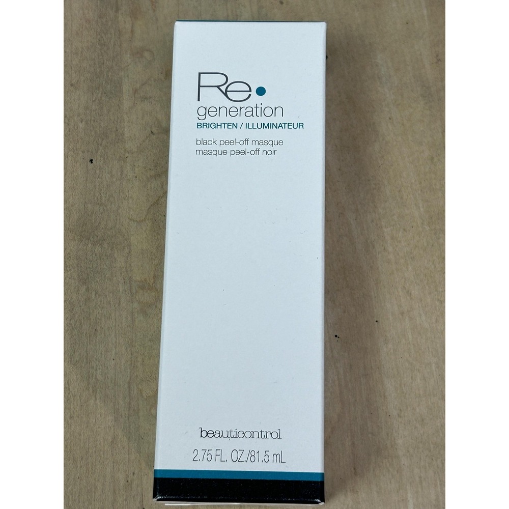 Beauticontrol Re.generation Blackโ Peel-Off Masque 2.75oz Brighten Clean Pores